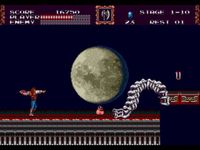 une photo d'Ã©cran de Castlevania - The New Generation sur Sega Megadrive